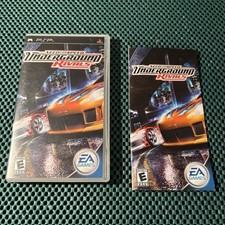 Need for Speed: Underground -- Rivals (Sony PSP, 2005) **CASE & Manual Only**