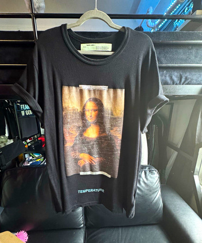 Off-White c/o Virgil Abloh S/S18 Mona-Lisa ‘Temperature T-Shirt’