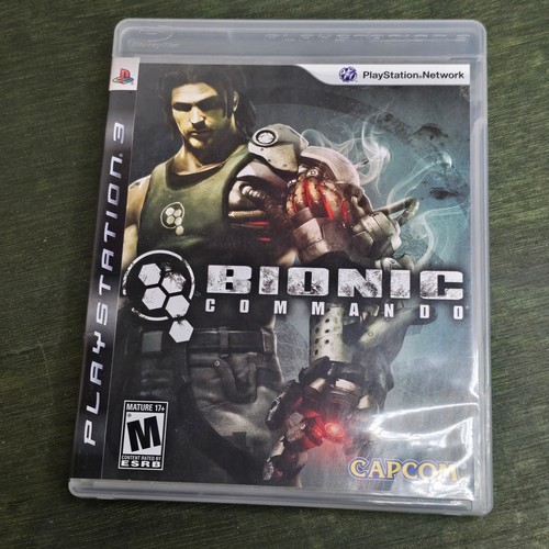 Bionic Commando Sony PlayStation 3 PS3 2009 Capcom BLUS-30255 Complete CIB
