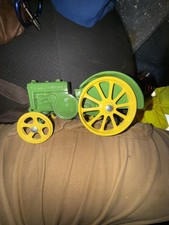 VTG John Deere Model D Tractor Toy Cast Iron w/ Box Ertl 1923 No. 500 USA 1970 s