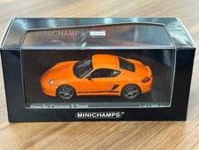 Porsche Cayman S Sport 987 2008 Minichamps [1/43 Diecast – Orange]