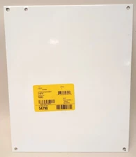 Hoffman 54790 JIC Box Panel A12P10 8-7/8" X 10-3/4" X 1/16" Nvent Hoffman