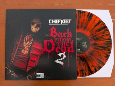 Chief Keef ''Back From The Dead 2'' Orange/Black Splatter RSD 2020