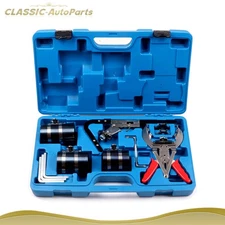 9PC Piston Ring Service Tool Set Auto Engine Cleaning Ring Expander Compressor