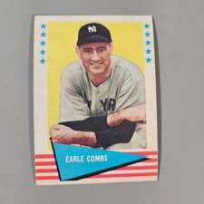 1961 Fleer Baseball Greats - Earle Combs #17