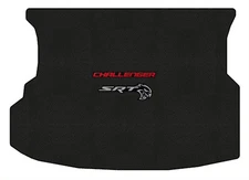 Lloyd Loop Trunk Mat for '12-16 Challenger w/Red on Black Challenger w/Hellcat