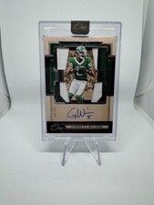 2024 Panini One Football - Garrett Wilson Quad Patch Autograph /99 - Jets