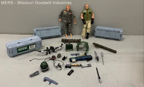 Lot of G I Joe Sigma 6 Action Figures with Accessories