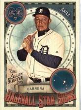 2019 Topps Allen & Ginter #BSS-9 Miguel Cabrera Baseball Star Signs