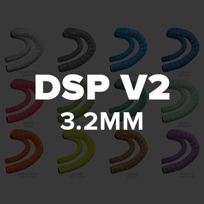 Lizard Skins DSP Bar Tape V2 3.2mm Diamond White