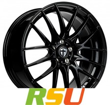 Tomason TN26 Light black painted 8.5x19" ET45 LK5 112 ML 72.6 Alufelgen 19 Zoll