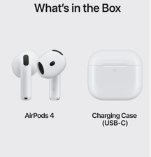Apple AirPods 4th Generation ANC Active Noise Cancelling In-Ear Earphones