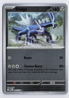 Dialga - MEG #095/132 ME01: Mega Evolution Reverse Holofoil NM