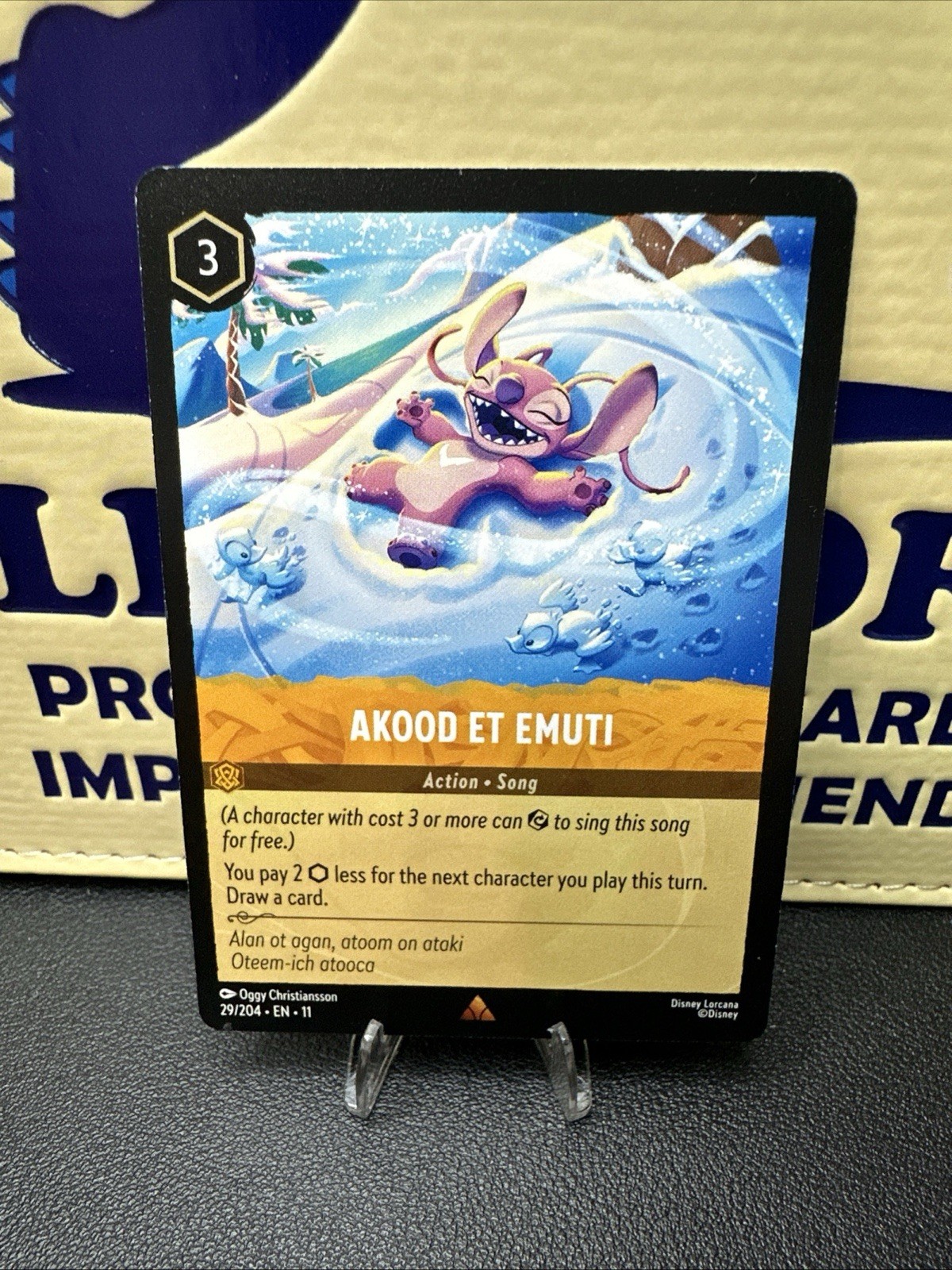 Disney Lorcana Winterspell Akood Et Emuti 29/204 NM Rare