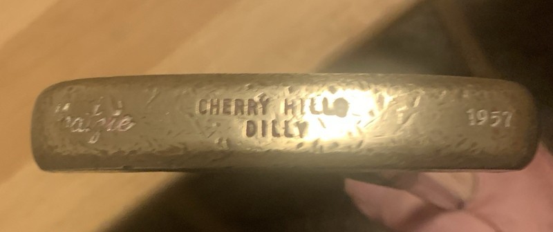 Rare Matzie 1957 Cherry Hills  Dilly Brass 35" Putter