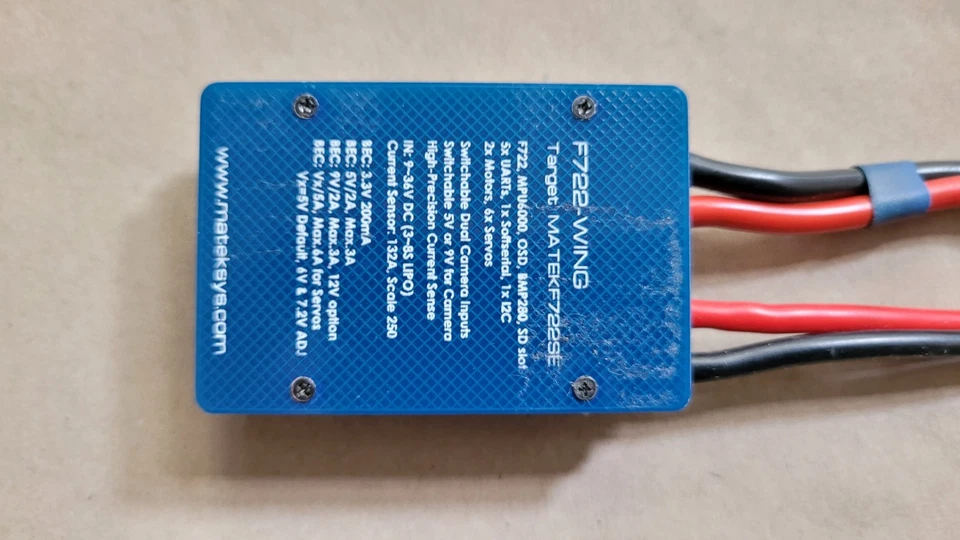 Mateksys Flightcontroller F722-WING + E-flite Brushless Controller 30-Amp Pro SB - Bild 4 von 4