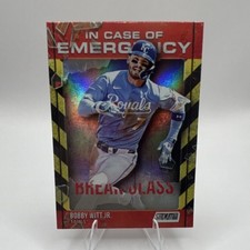 2025 Topps Stadium Club Insert Bobby Witt Jr. In Case of Emergency Royals ICE-1