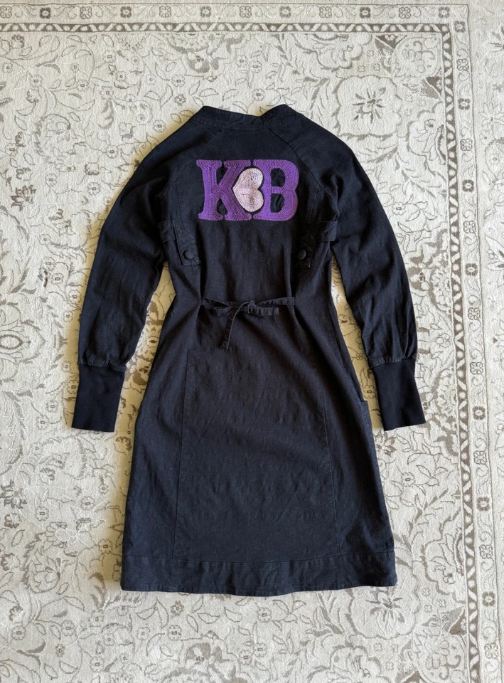 Vestido Midi Vintage KanaBeach Biologik Correa Vanguardista Copine Estilo Talla 38 Foto 3 de 4