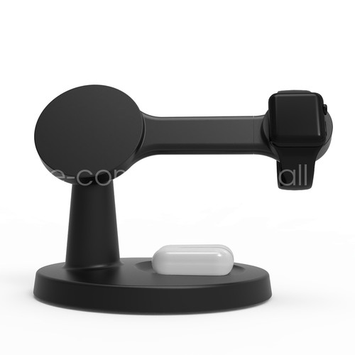 3 in 1 Wireless Phone Charger Stand Station Home Security WiFi DVR Built in 64G - Photo 14 sur 19
