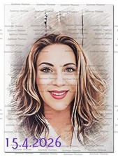 Charlotte Blake--B58--Print Keychain