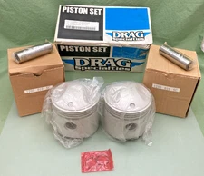 NEW GENUINE DRAG SPECIALTIES DS-750701 Piston Set