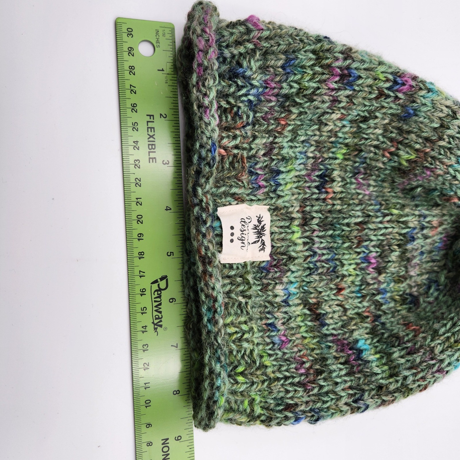 Beanie Hat With Pom Pom & Chunky Beanie Fleece Lined Bundle Winter Warm Hats