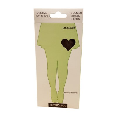 Silver Legs Italian Luxury Tights 15 Denier One Size 36-42'' / XL 42''-52''