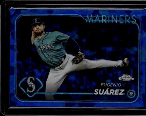 2024 Topps Chrome Sapphire #231 Eugenio Suárez