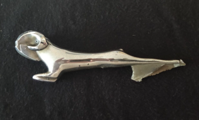 1930's DODGE RAM HOOD ORNAMENT BROKEN # 746106 RARE MOPAR
