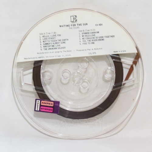 DOORS – Waiting For The Sun 1970 R2R reel tape 3 ¾ ips Ampeg EX - Imagen 3 de 4