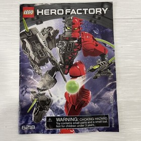 LEGO Bionicle Hero Factory Breakout Villains 6218 Splitface (Missing 2 PCs ) HTF