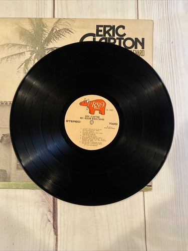 ERIC CLAPTON Record RSO LP 461 OCEAN BOULEVARD Record VG+ Sleeve Good - Imagen 5 de 5