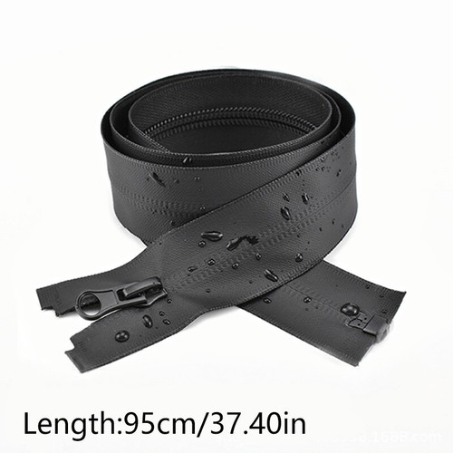 5# Waterproof Nylon Zipper 50-150cm Open-End Zip Invisible Zipper Garment Sewing - Picture 13 of 27