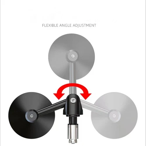 2x Rückspiegel Spiegel Aluminium Fahrrad Motorrad Halter eBike Roller Lenkerende - Bild 6 von 12