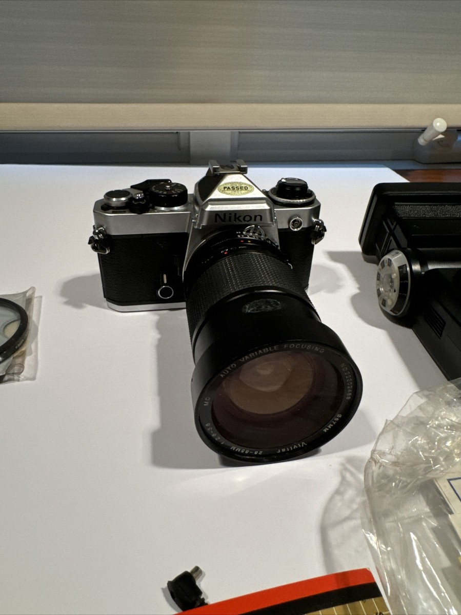 綺麗 Nikon FE Silver Excellent+ Nikon FE Silver 35mm SLR Film Camera From Japan 152663