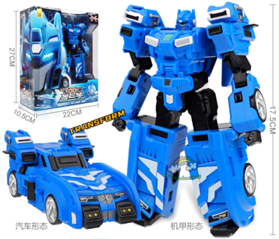 MINIFORCE X Volt Bolt Bot Ranger Transforming Robot Drill Machine