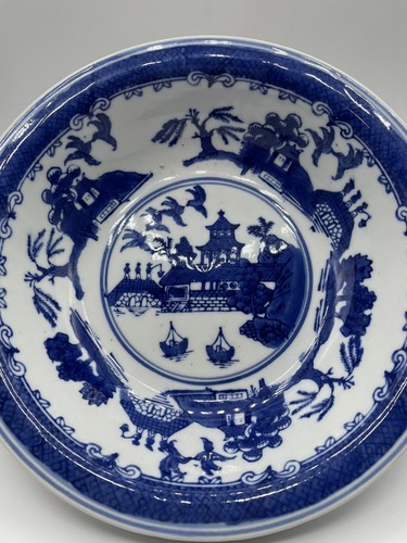 Vintage Ironstone China Cobalt Blue Bowl - Bild 3 von 6