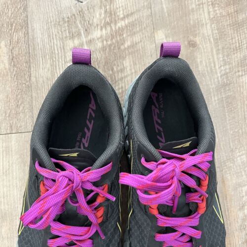 Altra Womens Outroad Women’s Size 8.5 Gray Running Shoes Sneakers Black Purple - Picture 3 of 11