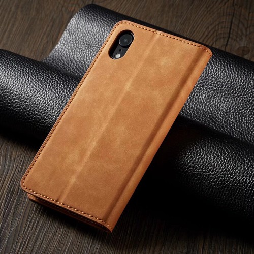 Slim Leather Wallet Case Card Flip Cover for iPhone 16e/15/14/13/12/11 XR SE 8 - Picture 7 of 21