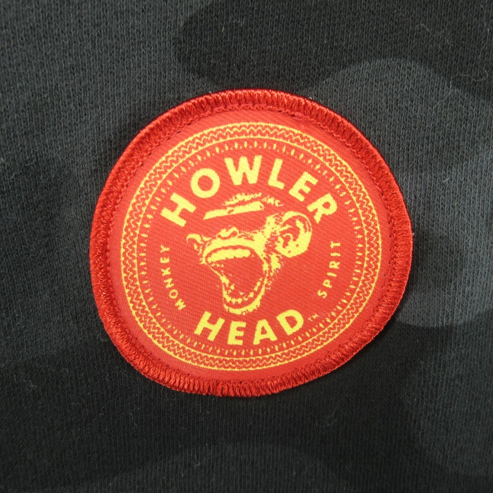 Sudadera con Capucha Howler Head Para Hombre Mediana Negra Gris Camuflada Kentucky Bourbon Sudadera Foto 4 de 4