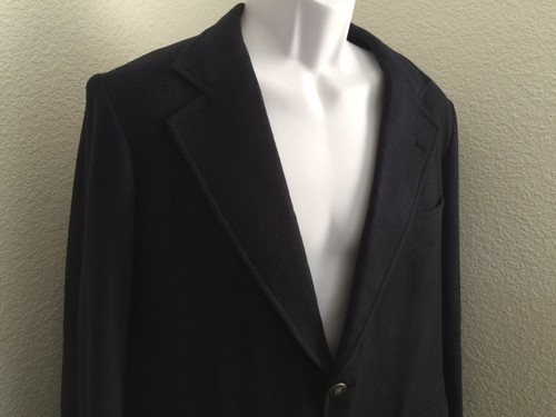 Vtg Cashmere Sport Coat Blazer La Costa No size Ck measurements 36 S - Picture 2 of 10