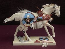 Trail of Painted Ponies holiday white horse Sacred Reflection of time Ornament