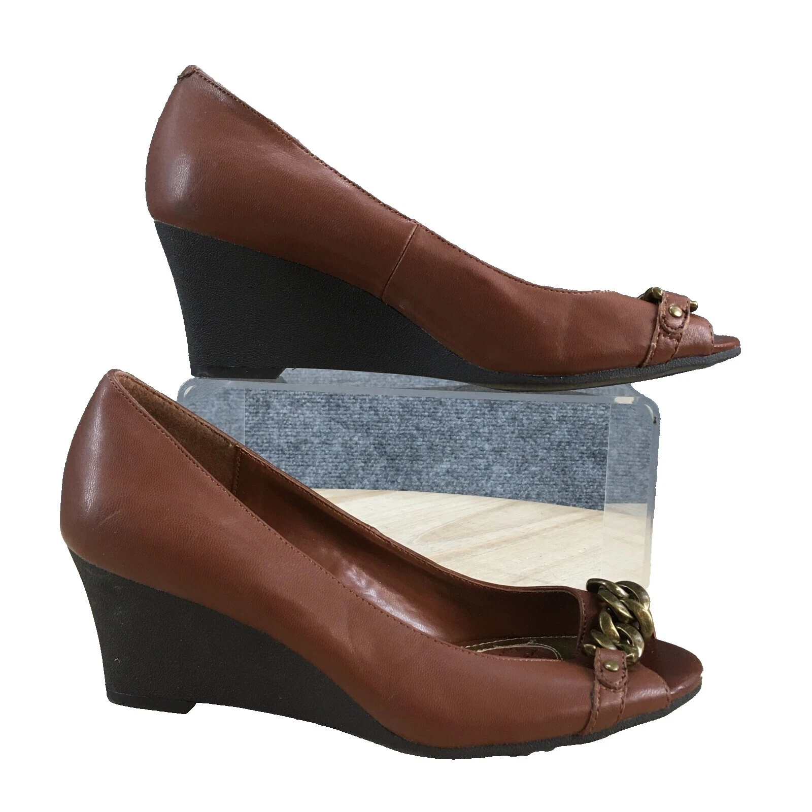 Cuña de mujer Chaps Marrón