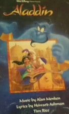 Disney Aladdin Original 1993 Songbook by Alan Menken Clarinet Sheet Music Book