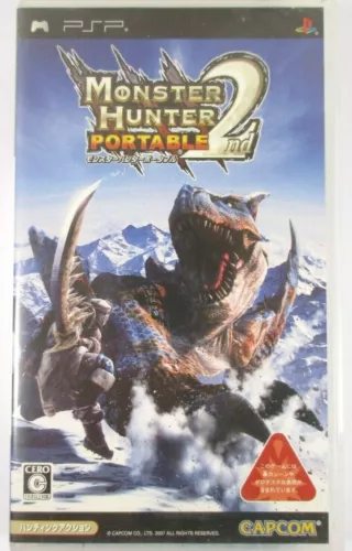 Monster Hunter Portable 2nd Monster Hunter Freedom 2 Jeu Sony PSP Complet JAP
