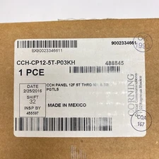 Corning CCH-CP12-5T-P03KH 12-Fiber ST Simplex Pigtail Panel – Open Box