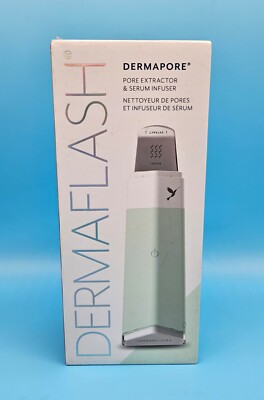 Dermaflash Dermapore Pore Extractor Serum Infuser DP21-RE10 Green Skincare