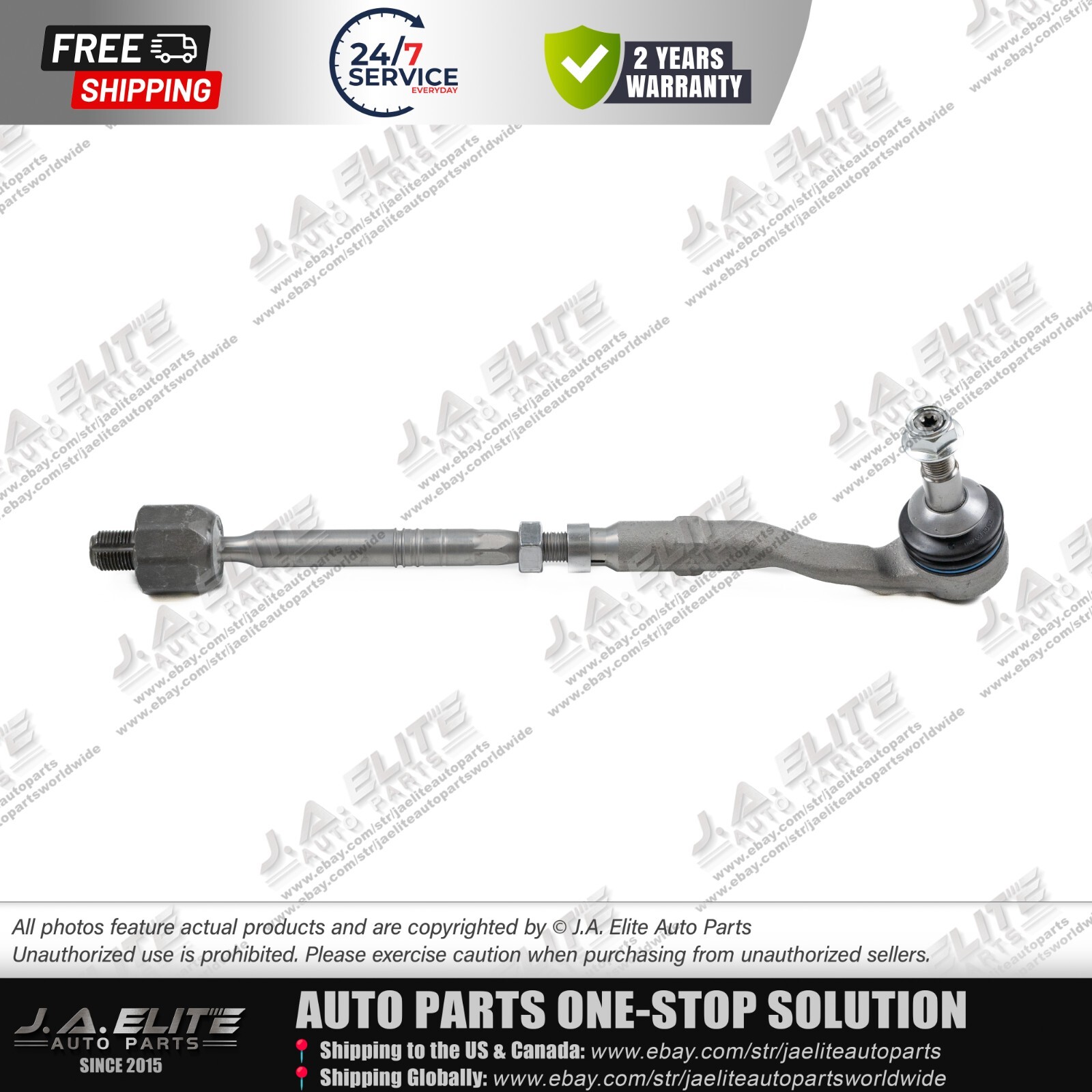 Front Right Tie Rod End Assembly for Rolls-Royce Ghost (2010-2014) 32106784719