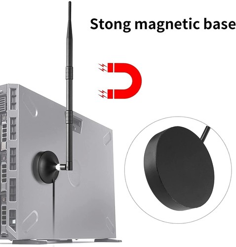 8dbi Indoor 915mhz Magnet Base Longrange Cellular Lora Gateway Antenna With 3m/1 - Picture 5 of 6
