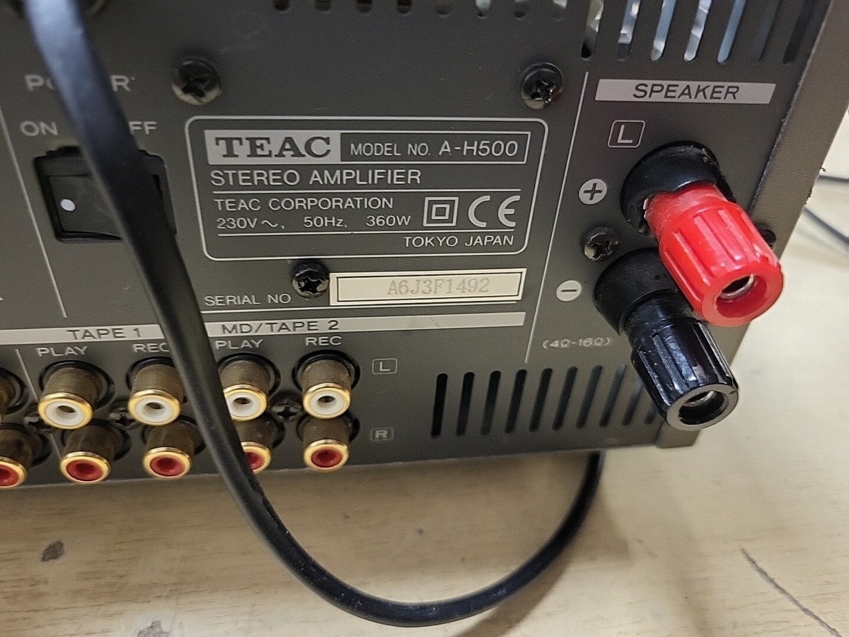 Teac A-H500 Integrated Amplifier | eBay UK